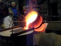 Ihlow (BRD) Klosterstätte Guß der neuen Glocke