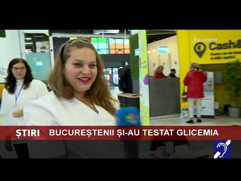 Bucureștenii și-au testat glicemia