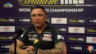 Gary Anderson on reaching World Championship Semis: “I've got to thank the boys for riling me up”