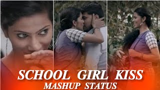 💋💯school girl kissing 💯💋 Mashup whatsa