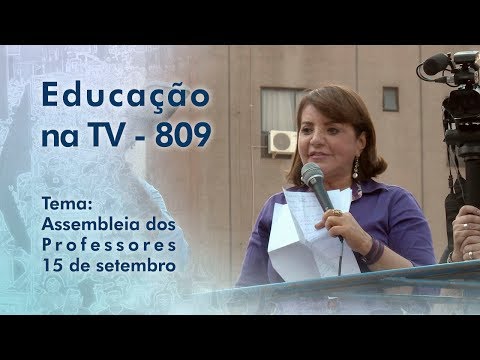 Assembleia dos Professores - 15 de setembro