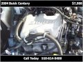 www.calwestmotors.com This 2004 Buick Century is available from Cal West Motors. For details, call us at 510-614-9400