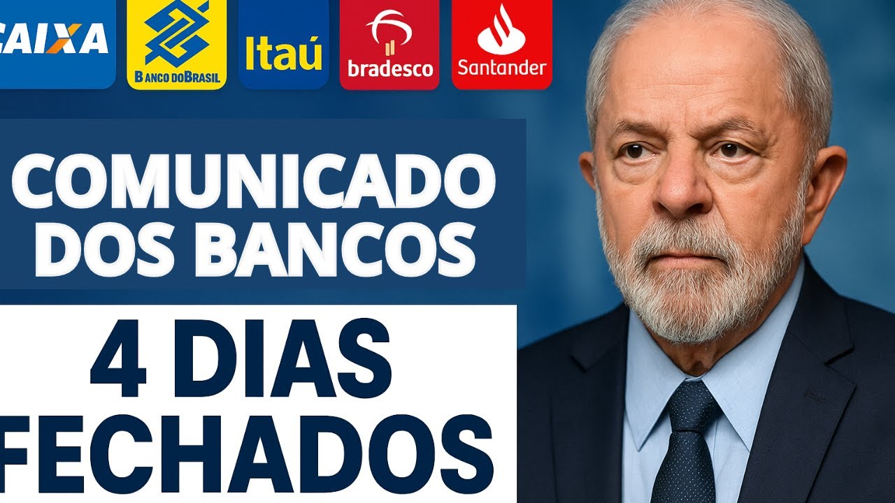 TODOS OS BANCOS EMITEM COMUNICADO GERAL PARA DONOS DE QUALQUER CONTA QUE USAM BANCO