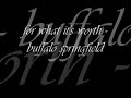 for what its worth - buffalo springfield ( lyrics )