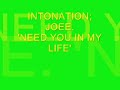 INTONATION;JOEE