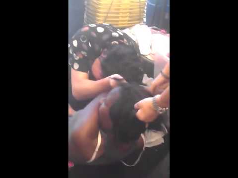 Weave Stealing Gone wrong * Female thief got strip Naked * full video @ www.madmixtube.com