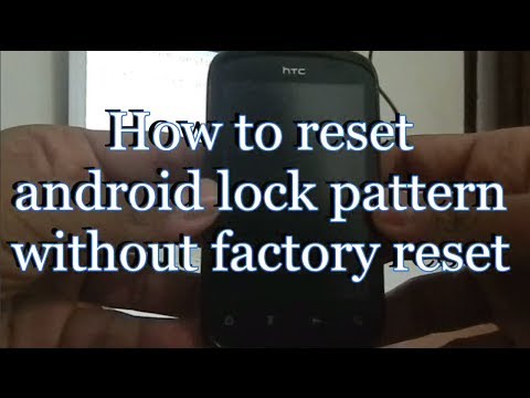 how to hard reset htc snap