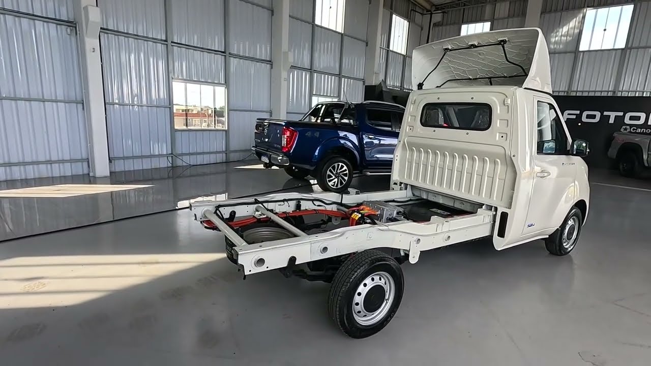 CONHECI UM CAMINHAO 100% ELETRICO