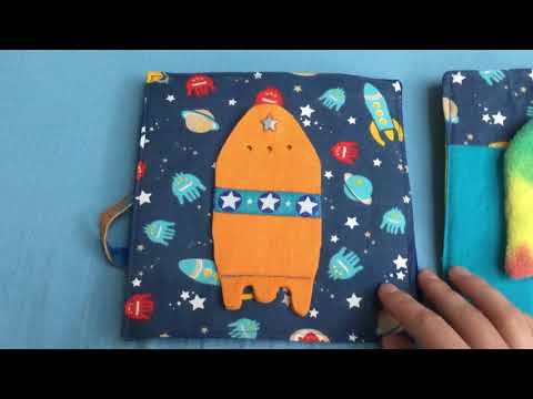 Quiet book - Beschäftigungsbuch für kleine Kinder