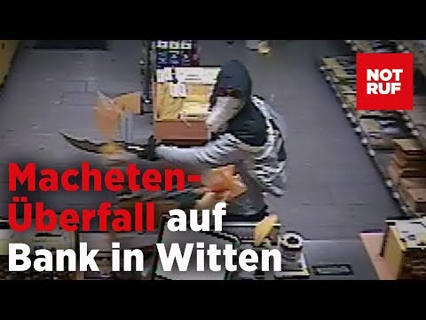 Witten: Polizei fahndet nach Bankruber mit Monster-M ...