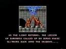 Sword Of SODAN Ending Genesis Megadrive Sword Of SODAN Ending Genesis Megadrive