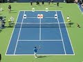 ロジャー フェデラー hits backhands at 2007 Arthur Ashe Kids Day