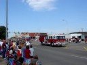 Fire Vehicles in Parade