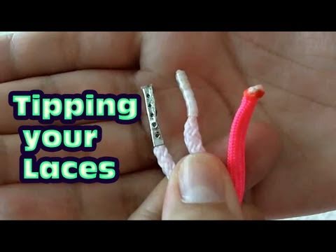 how to attach metal aglets