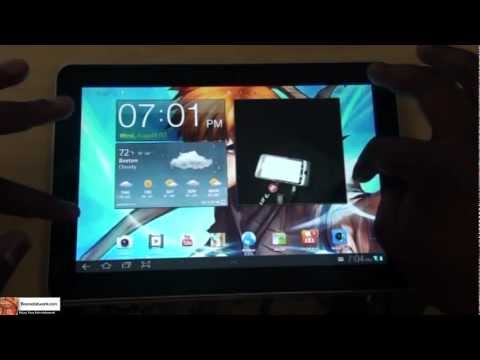 Hands-on TouchWiz on Samsung Galaxy Tab 10.1| Booredatwork