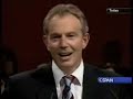 Tony Blair sings The Clash