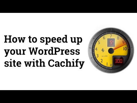 how to speed up wordpress