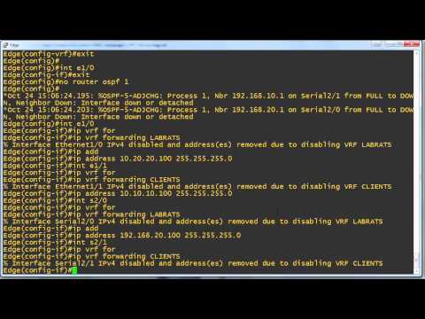 how to leak routes from vrf to global