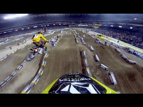 GoPro: Ryan Villopoto Main Event 2013 January 19th Monster Energy Supercross from Anaheim, CA