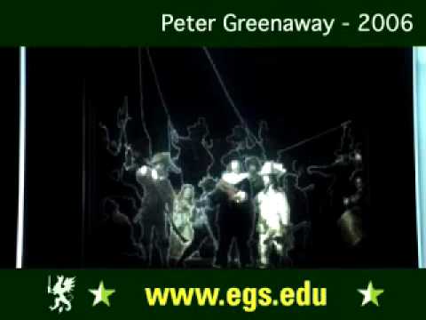 Peter Greenaway at European Graduate ...
