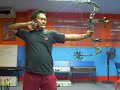 Back tension with sabertooth release Back tension with sabertooth release