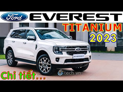 [THÁNG 12] Chi tiết Giá xe Ford Everest 2023 Titanium ưu đãi đặc biệt tháng cuối năm 2022