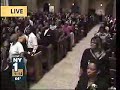 stevie wonder at luther vandross funeral