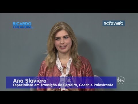 Ricardo Orlandini conversa com Ana Slaviero, ex-freira, especialista em transição de carreira, coach e palestrante.