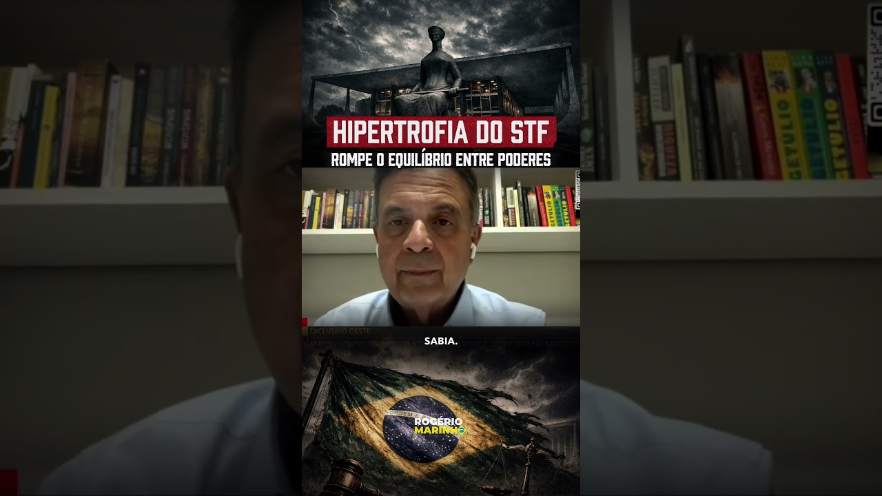 STF concentra poder e rompe equilíbrio. Reforma do Judiciário é urgente para restaurar a democracia!