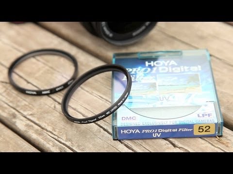 how to fix uv filter to camera