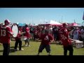 Walking the Great Lawn prior to an Arizona Cardinals home Ga