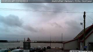 13 November 2015 - Anstruther WeatherCam Timelapse