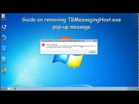 how to remove tbnotifier.exe