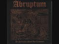 Abruptum De profundis mors vas cousemet Abruptum De profundis mors vas cousemet