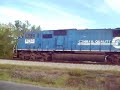 NS 318 (9-29-07) ENGINEER PUTS ON SHOW WITH CONRAIL!!!!!!!!! NS 318 (9-29-07) ENGINEER PUTS ON SHOW WITH CONRAIL!!!!!!!!!