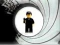 Lego James Bond Gunbarrel Sequence