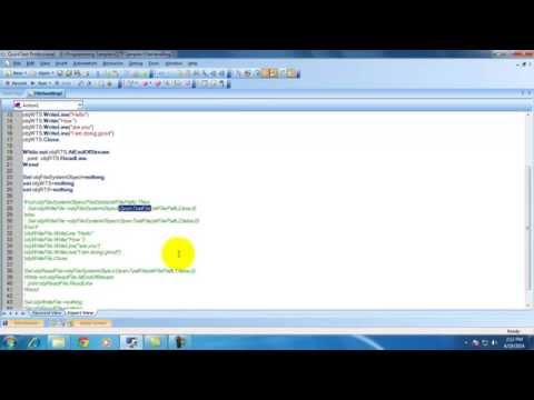 how to attach a file using qtp
