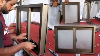 How Sliding Aluminium Windows are Made | Moawin.pk