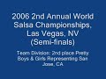 06 world salsa championships: 2nd place team division