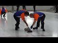 Burtnyk executes the split for two