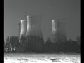 Controlled Group blast Cooling Towers at Night