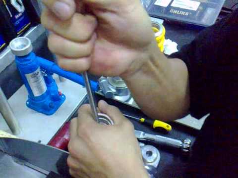 how to rebuild ohlins forks