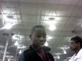 Playing with new aluminum macbook at best buy