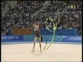 Olympic games Athens 2004 - Natalia Godunko UKR ribbon final Olympic games Athens 2004 - Natalia Godunko UKR ribbon final