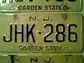 New Jersey License Plates-Part 1 January 30, 2008