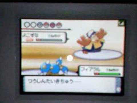 アラン vs ポケお Round2 - Pokemon DP Wi-Fi battle movie
