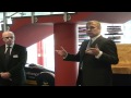 Prince Andrew visits Northampton College to officially open the first part of its new site