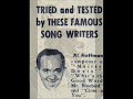 it is our yt friend's request:

al  hoffman (1902--1960) - composer of this great american hit of 1940s. he was a songwriter in the 1930s, 40s and 50s, usually co-writing with others. hoffman was born in minsk - formerly poland, now belarus. his family -- like many other jewish families living in russia occupied territories -  emigrated  to the us. they lived in seattle, washington, and when he graduated from high school, he started his own band, playing the drums. in 1928 al moved to new york city to pursue his music career. though he continued playing the drums in night club bands and selling bagels door-to-door on broadway, he began writing songs, collaborating with such other songwriters as leon carr, leo corday, mann curtis, mack david, al goodhart, walter kent, sammy lerner, jerry livingston, bob merrill or ed nelson. 

in 1934 he moved to london to work on stage productions and movies, co-writing the hit songs 