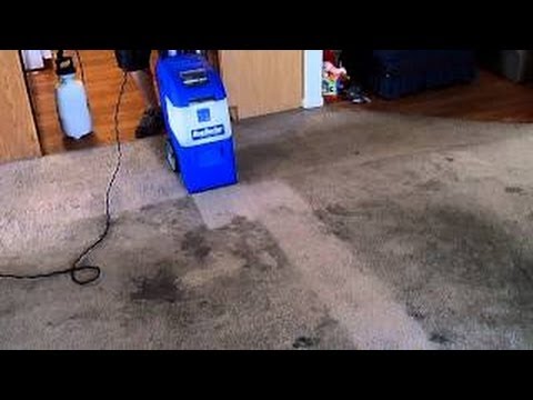 how to drain rug doctor