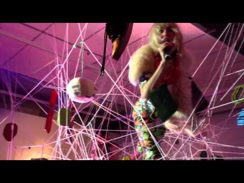 Chicks on Speed perform at City Gallery Wellington